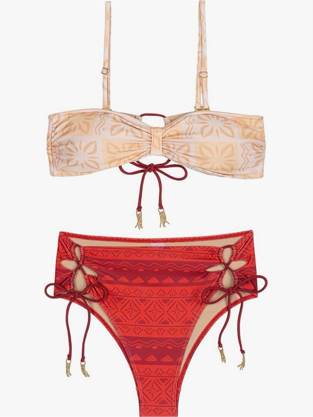 Disney Moana bikini top and bottom